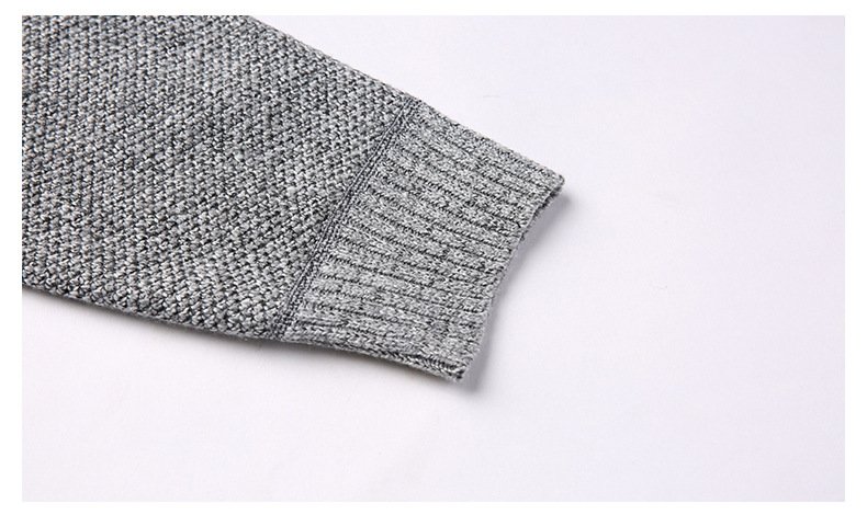 Мужская зимняя толстовка с молнией и высоким воротником оптом