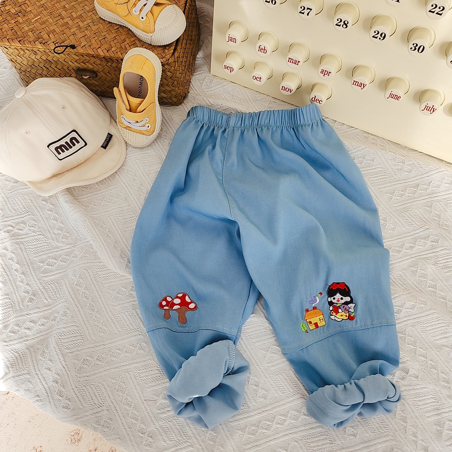 Детские джинсы с защитой от комаров и кондиционеры оптом из Китая