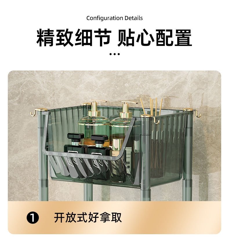 Многоуровневая полка для ванной комнаты оптом