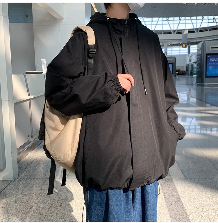 Мужская винтажная куртка с капюшоном оптом из Китая