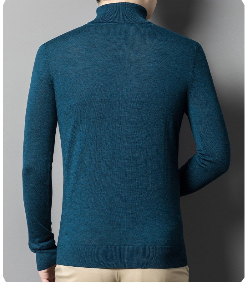 Мужской свитер из тонкой шерсти оптом