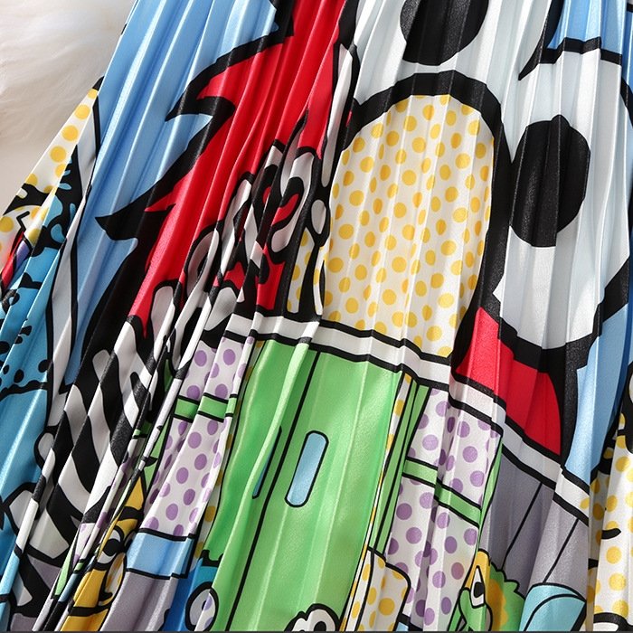 Женская юбка с принтом оптом из Китая