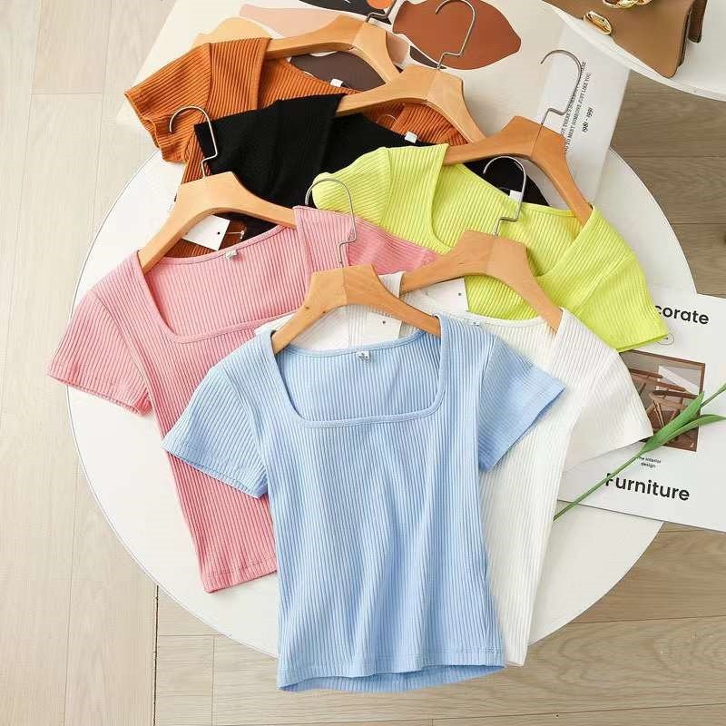 Летняя футболка с короткими рукавами оптом