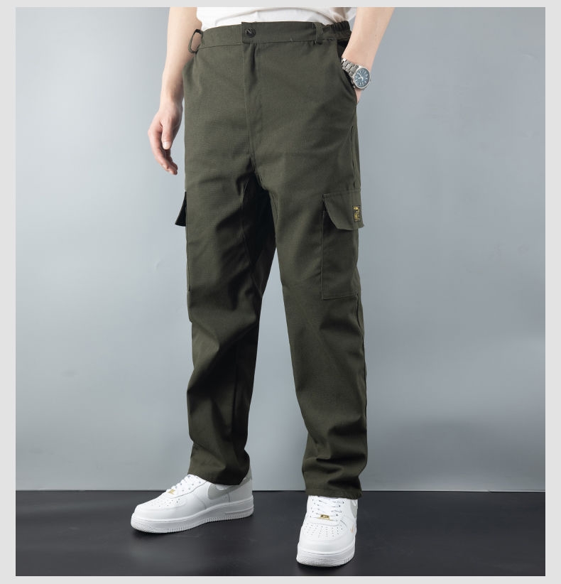 Мужские рабочие брюки с карманами оптом из Китая