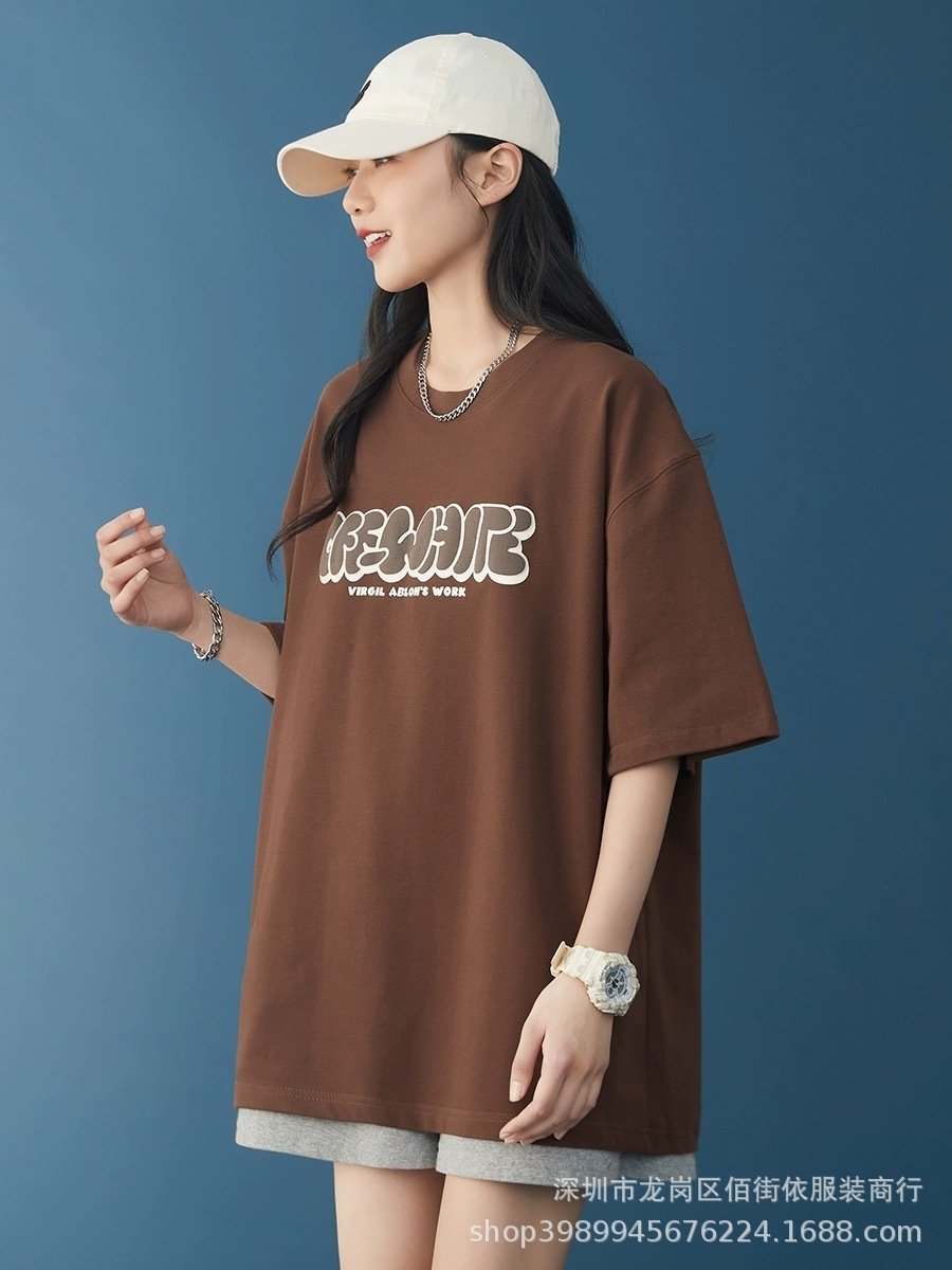 Женская футболка из чистого хлопка оптом