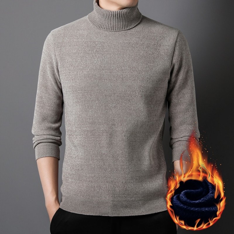 Толстовка с высоким воротником и утеплением для мужчин оптом