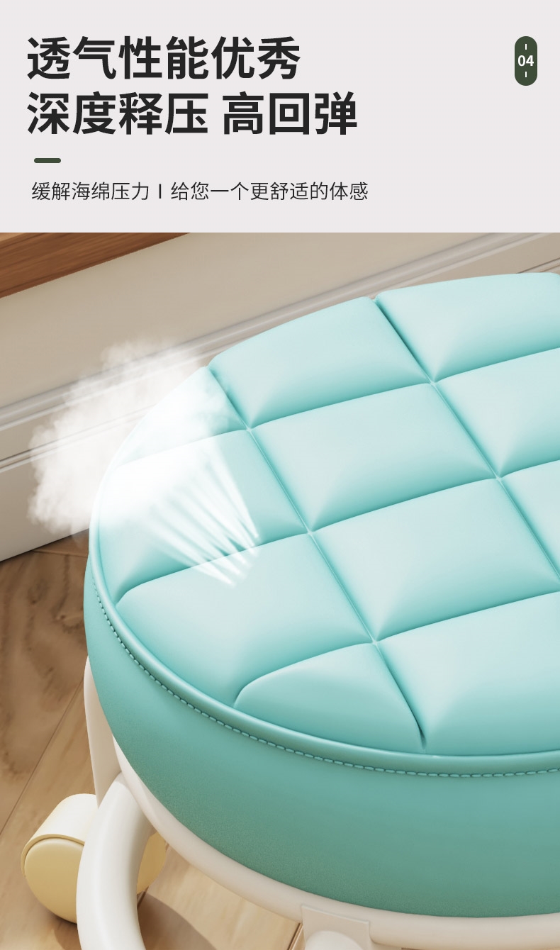 Детский стул с колесиками и подставкой для ног оптом из Китая