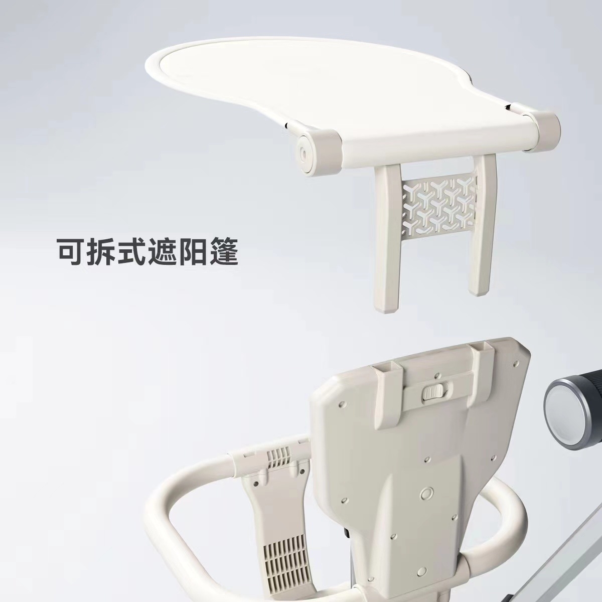 Playkids普洛可遛娃婴幼儿可躺可换向高景观轻便推车一键折叠X6X7 оптом из Китая