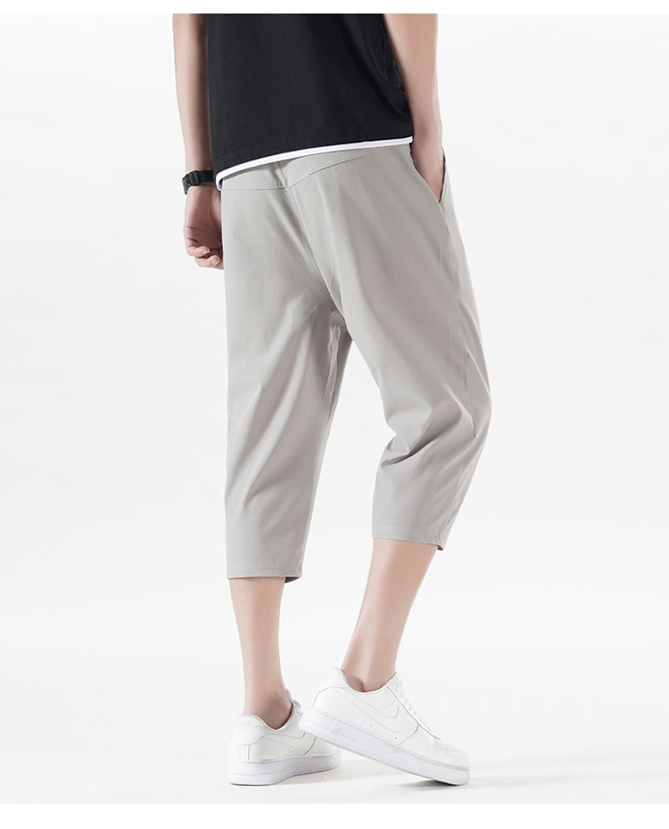 Мужские летние брюки из легкого льняного материала оптом из Китая