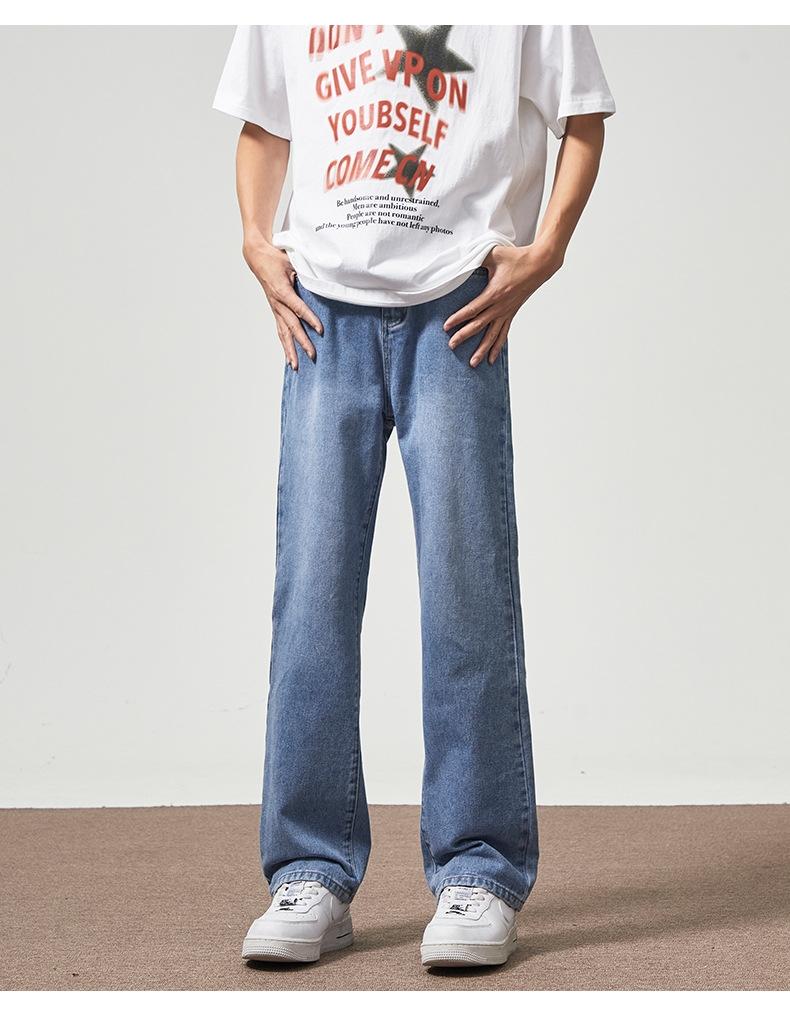 Мужские джинсы в стиле хайстрит cleanfit оптом из Китая