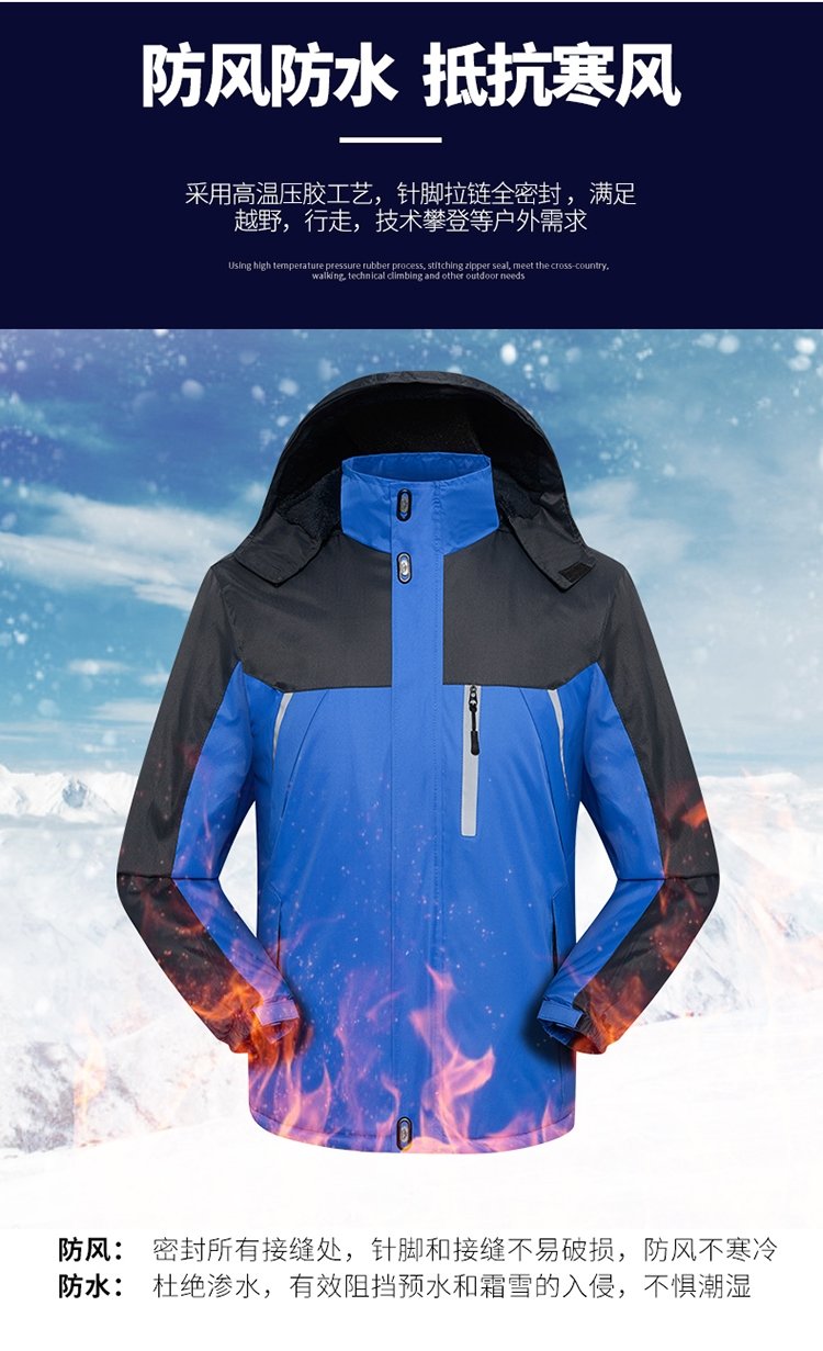 Мужская зимняя рабочая куртка с утеплением оптом из Китая