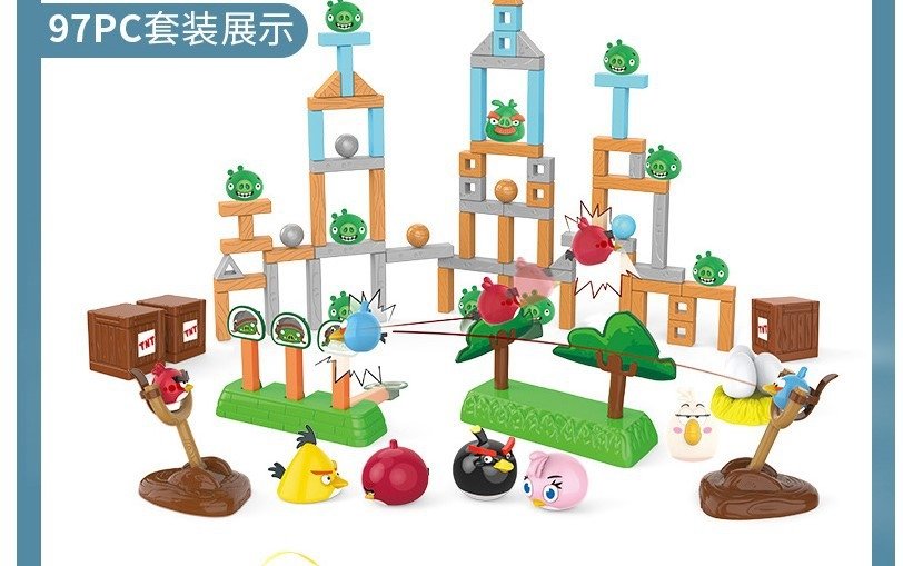 Набор игрушек сцены Angry Birds оптом