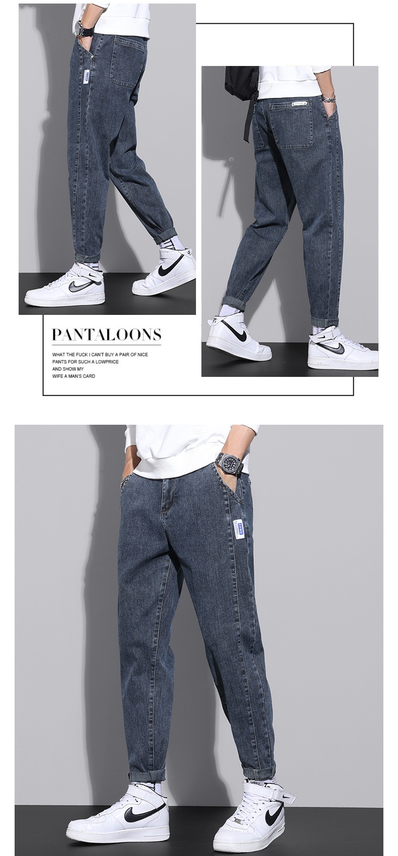 Мужские джинсы 2024 новой коллекции оптом из Китая