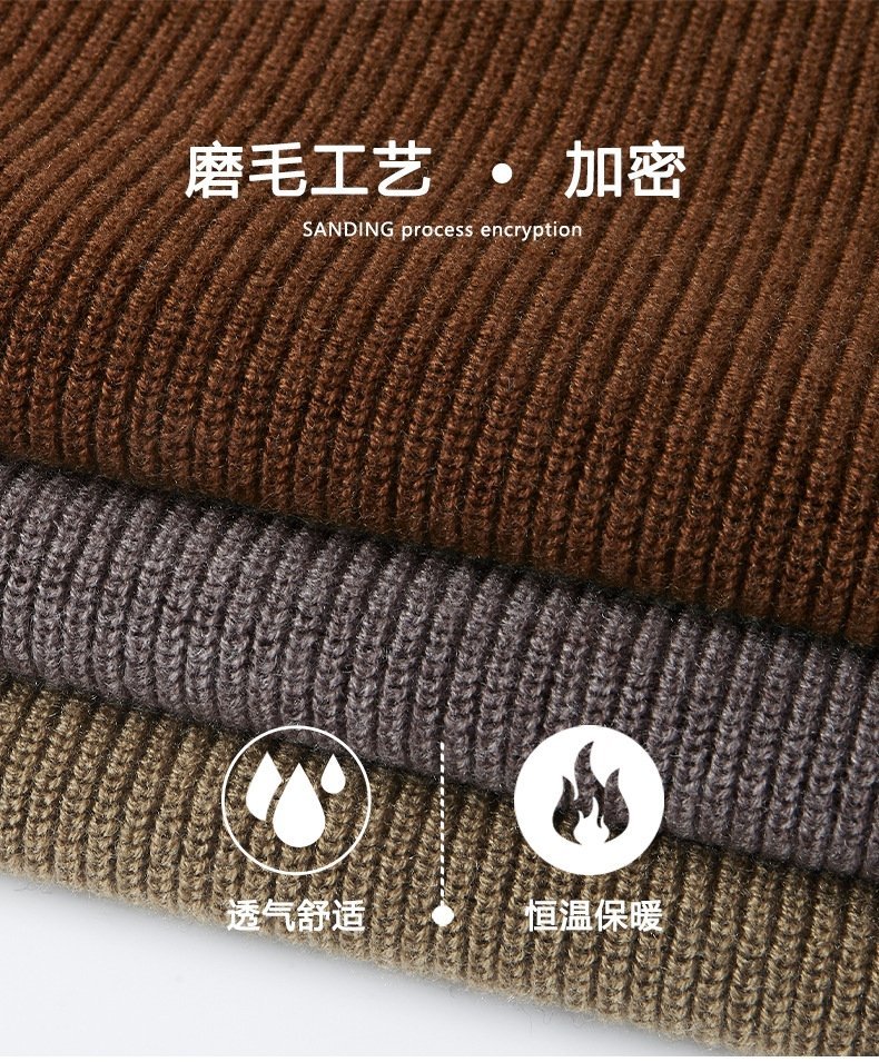 Мужской свитер из 100% шерсти оптом