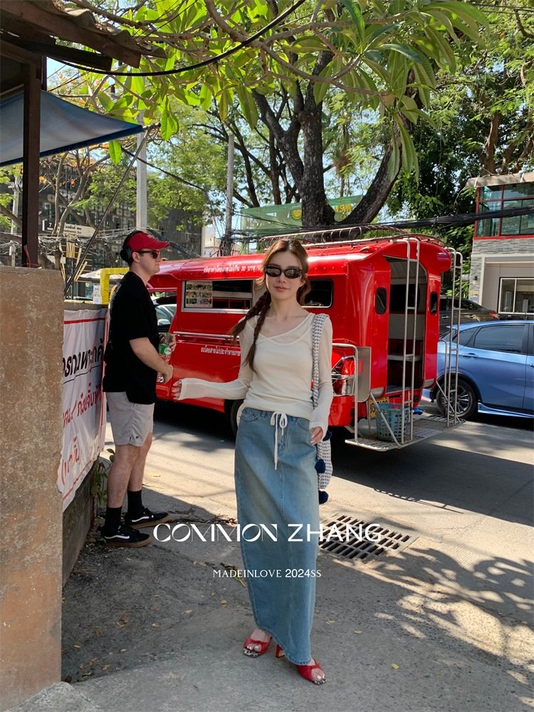 Футболка с длинным рукавом COMMON ZHANG оптом из Китая