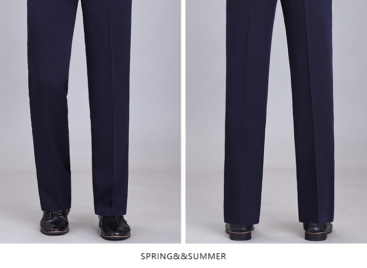 Летние мужские брюки из шелкового сурепа для делового стиля оптом из Китая