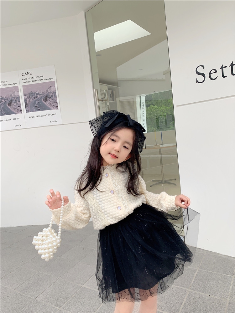 Детская блузка с цветочным краем оптом из Китая