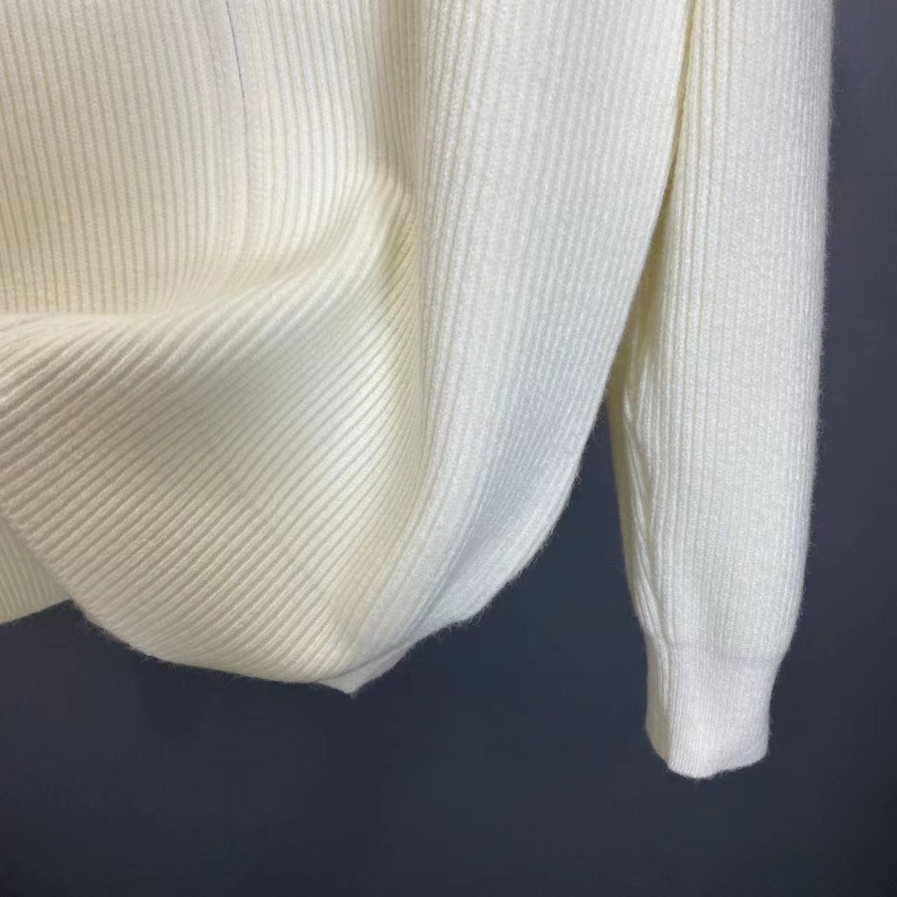 Мужской свитер с высоким воротником и молнией оптом