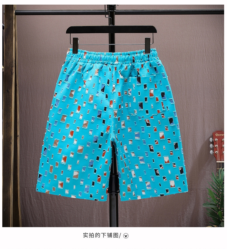 Летний комплект мужской рубашка и шорты оптом из Китая