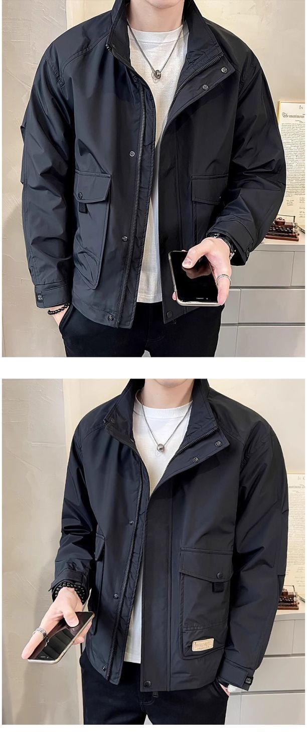 Мужская куртка 2024 новая весна и осень оптом из Китая