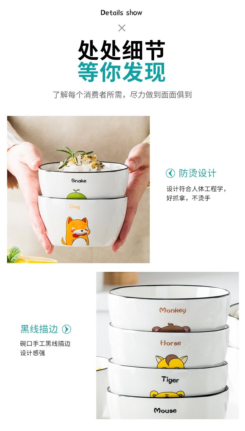 Набор керамических тарелок с 12 знаками зодиака оптом