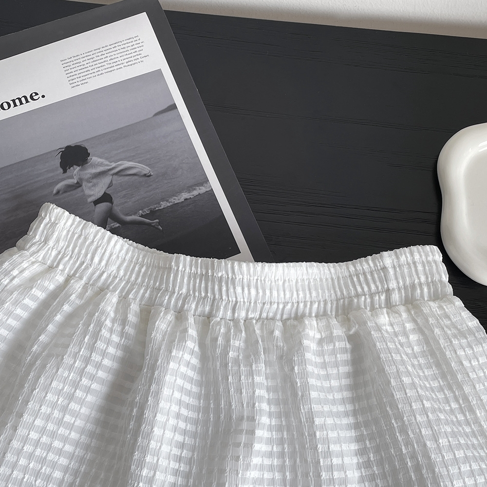 Высокая юбка с кружевом 2024 оптом из Китая