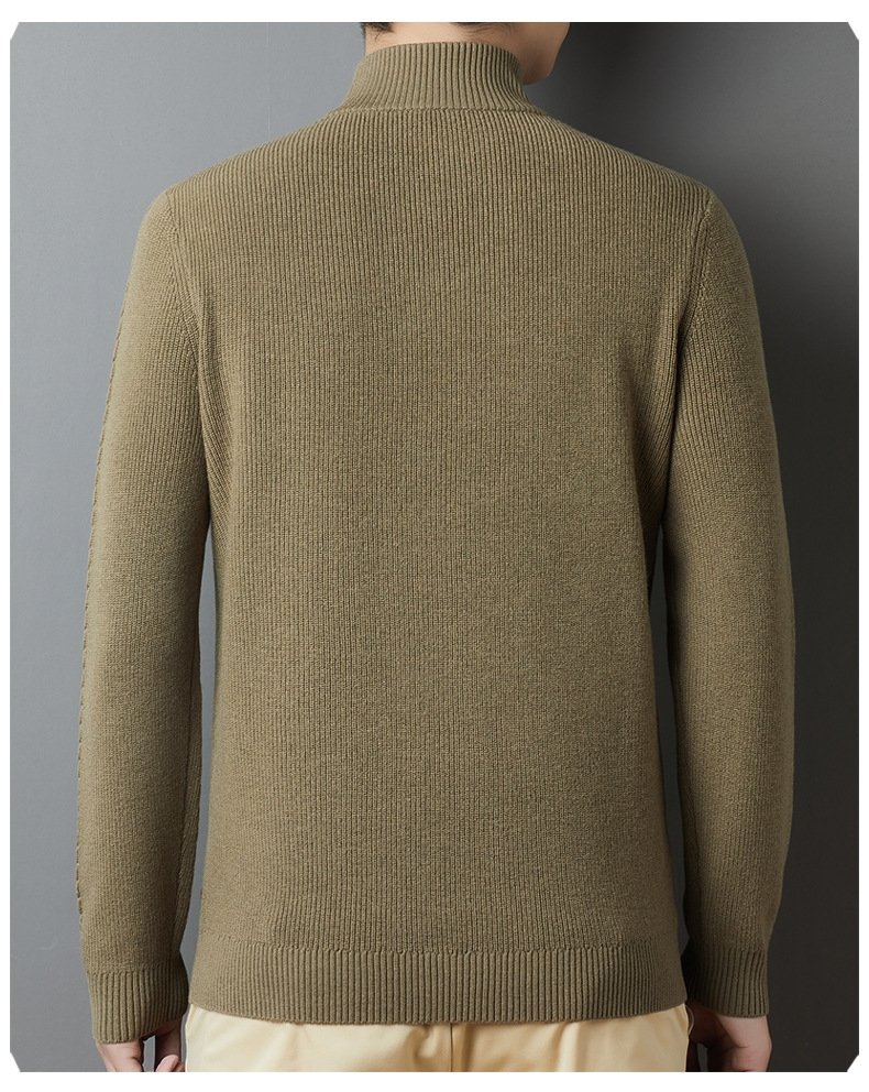 Мужской свитер из 100% шерсти оптом