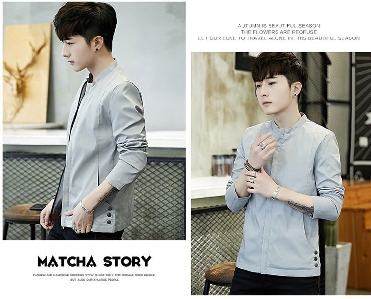 Мужская куртка весна-осень 2023 оптом из Китая