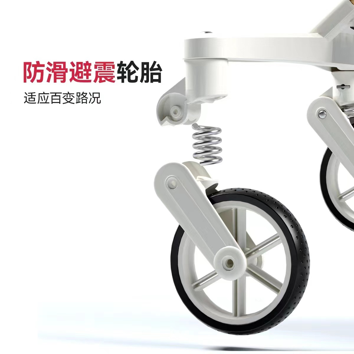 Playkids普洛可遛娃婴幼儿可躺可换向高景观轻便推车一键折叠X6X7 оптом из Китая