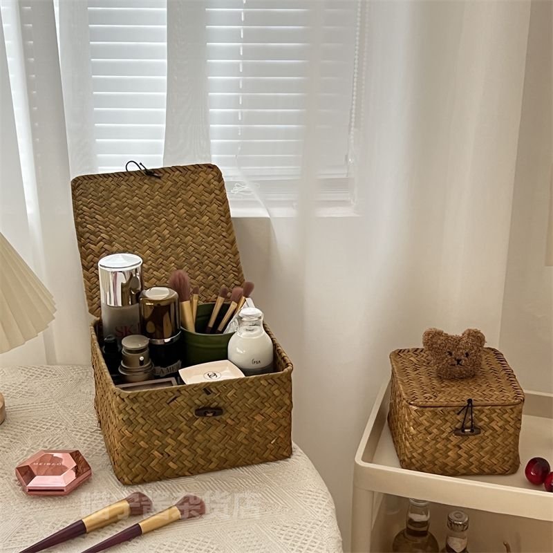 Корзина для хранения медведей из ивового плетения оптом