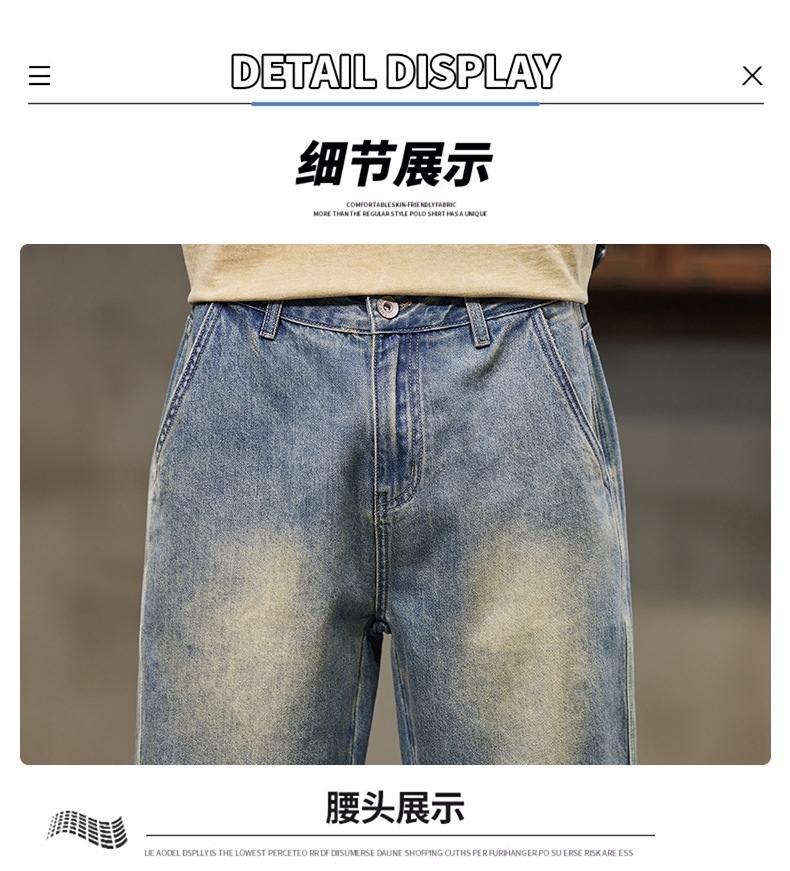 Мужские джинсовые шорты летнего сезона оптом из Китая