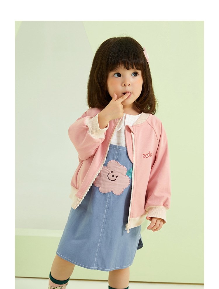 Детская куртка весна-осень 2023 оптом из Китая