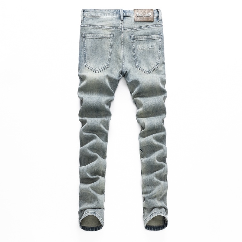 Мужские джинсы с монстром оптом из Китая