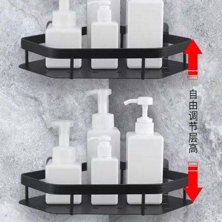 Угловая полка для ванной комнаты фотография