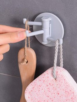 Пластиковые крючки для ванной комнаты изображение
