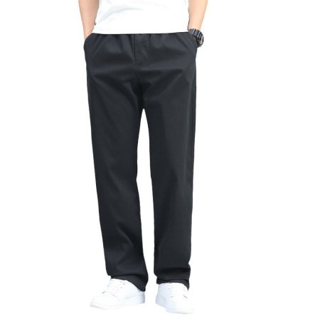 Мужские летние широкие хлопковые брюки фото