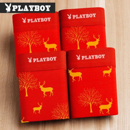 Хлопковые мужские трусы Playboy VIP9491 фотография