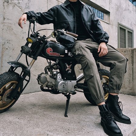 Мужские узкие карго брюки фото