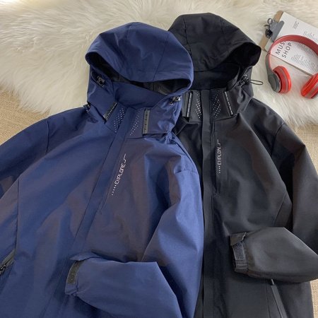 Мужская уличная куртка с капюшоном изображение