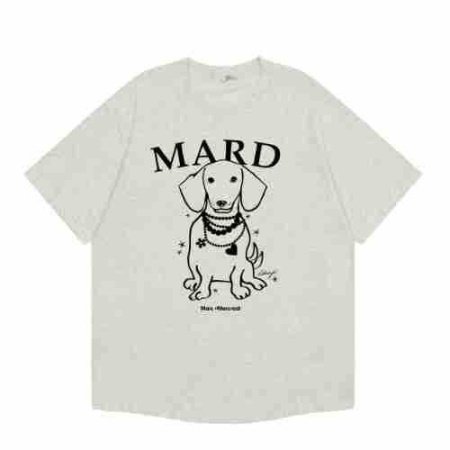 Футболка с коротким рукавом и принтом маленькой собачки фотография