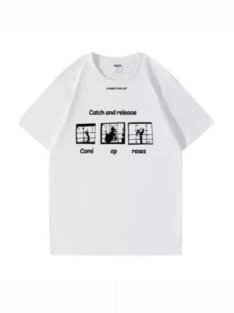 Женская футболка из чистого хлопка изображение