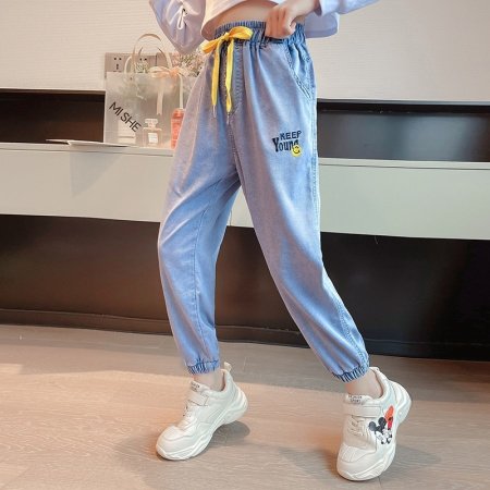 Летние джинсы для девочек фотография