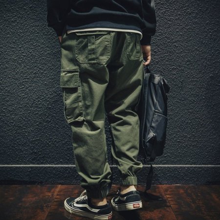 Весенние хлопковые брюки мужские изображение