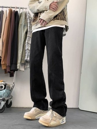 Мужские джинсы в стиле ретро vibe фотография