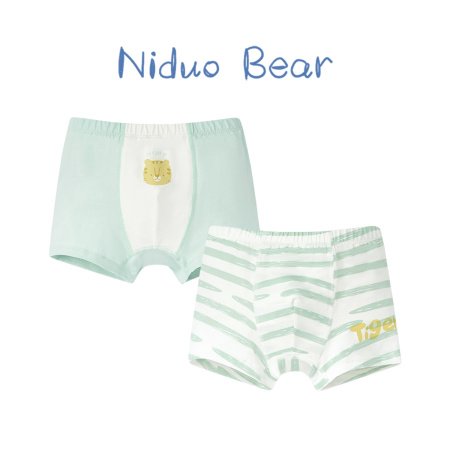 Набор мужских детских трусов из чистого хлопка изображение