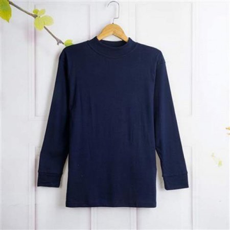 Мужская футболка с высоким воротником для пожилых людей фото