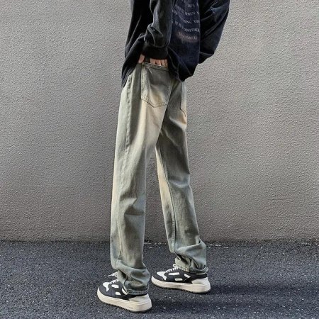 NASA мужские джинсы в стиле ретро весна-осень фото