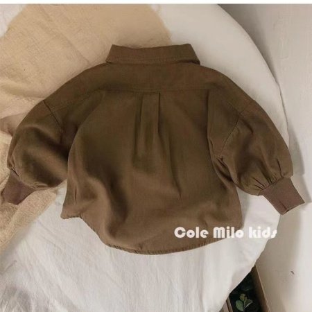 Детская рубашка с начесом на молнии изображение