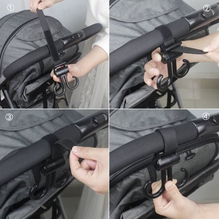 Крючок для детской коляски изображение