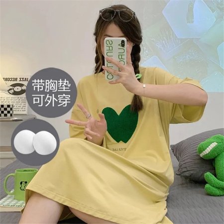 Летнее платье с коротким рукавом и подкладкой для дома фото